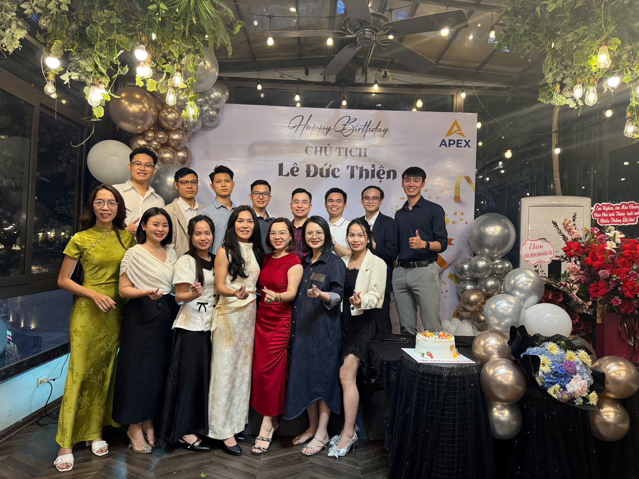 MỪNG SINH NHẬT CHỦ TỊCH LÊ ĐỨC THIỆN