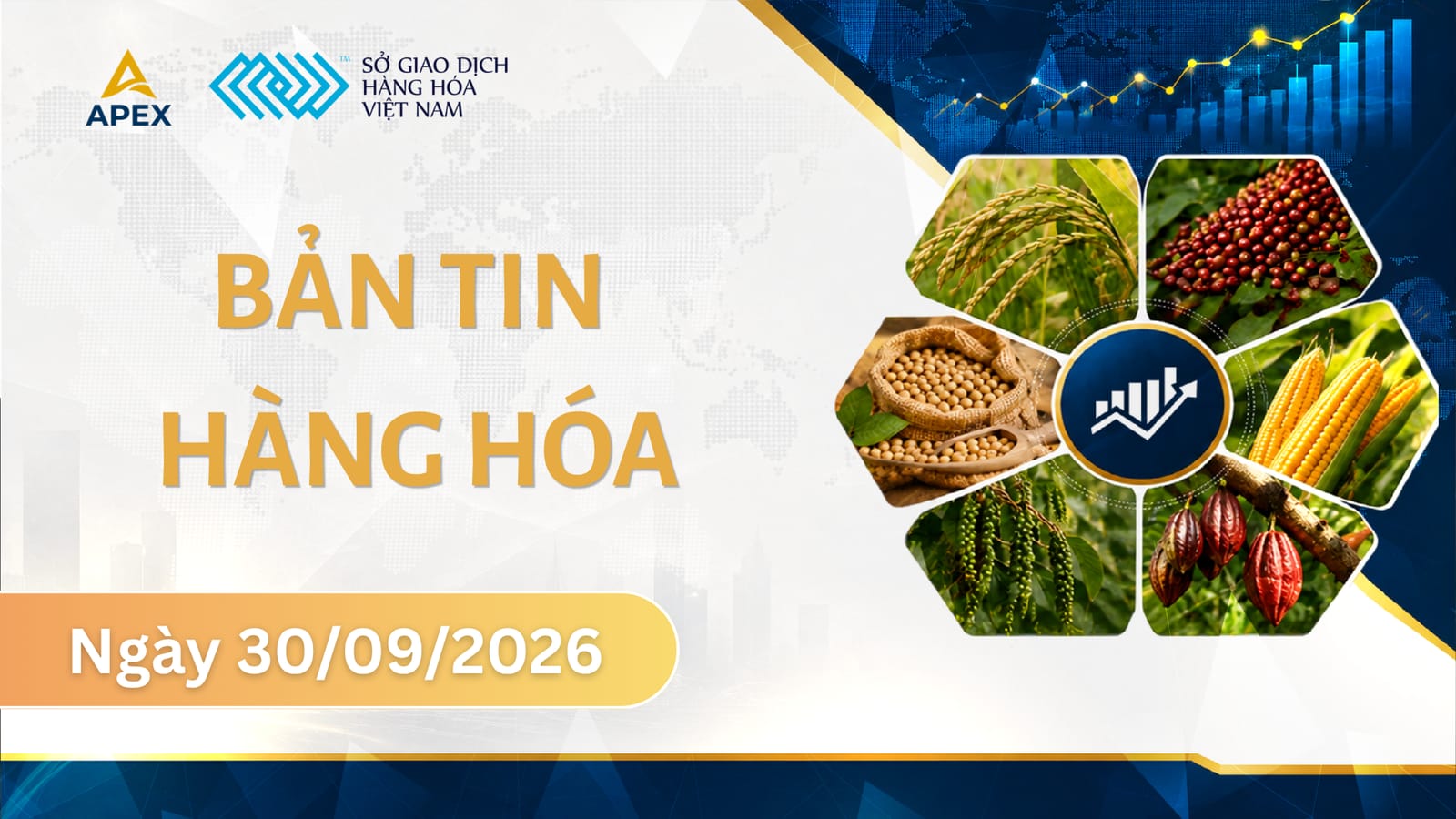 THỊ TRƯỜNG HÀNG HÓA 30/09: NGUYÊN LIỆU CÔNG NGHIỆP BẬT TĂNG MẠNH, NÔNG SẢN VÀ KIM LOẠI THẬN TRỌNG TRƯỚC BÁO CÁO MỚI