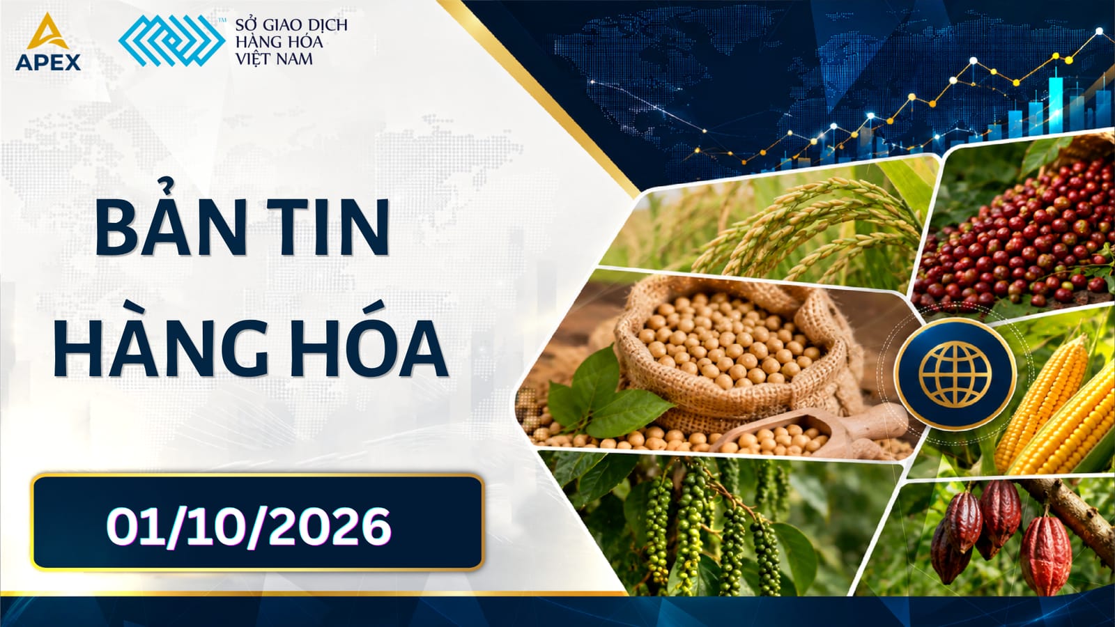 THỊ TRƯỜNG HÀNG HÓA 01/10: NGŨ CỐC BỊ XẢ BÁN SAU BÁO CÁO CỦA USDA, KIM LOẠI VÀ NGUYÊN LIỆU CÔNG NGHIỆP PHÂN HÓA